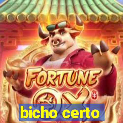 bicho certo